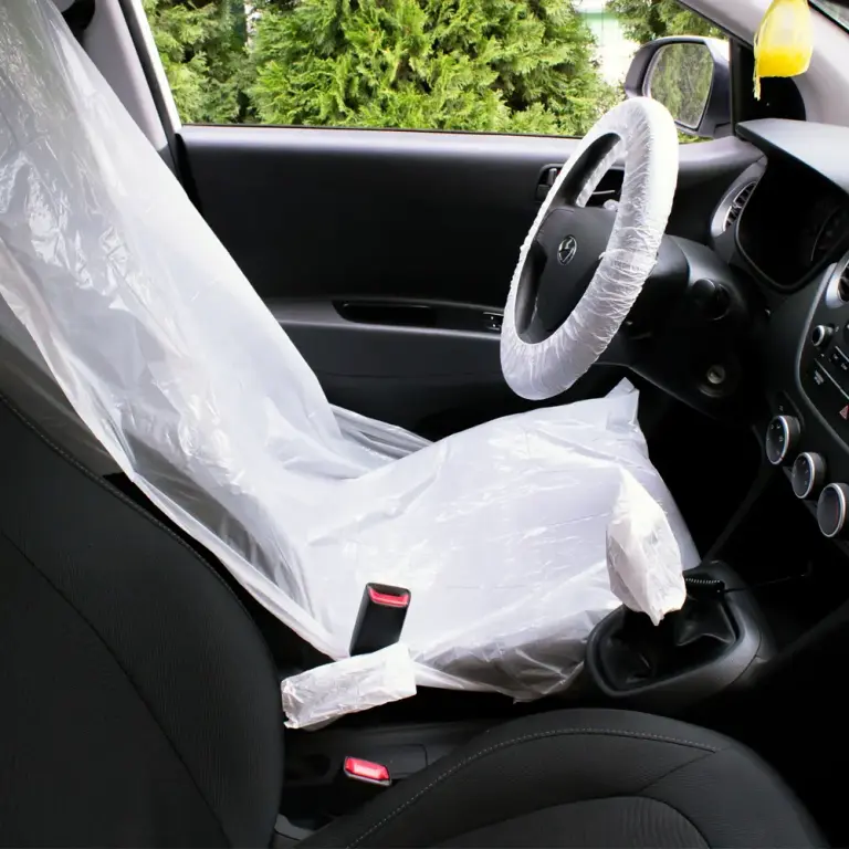 5-in-1 Auto Innenraum Schutzset – Lenkrad-, Sitz-, Schaltknauf-, Handbrems- und Fußraumschutz