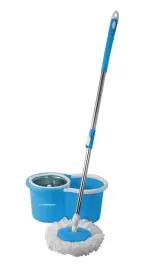 Esperanza Perfect Clean Rotationsmopp Set – 360° Wischsystem mit Eimer & Edelstahl-Schleuder