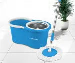 Esperanza Perfect Clean Rotationsmopp Set – 360° Wischsystem mit Eimer & Edelstahl-Schleuder