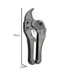 BIGSTREN PEX Rohrschneider Set - Kalibrator, Innere Biegefeder & Schere für PEX Rohre bis 42 mm
