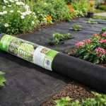 Agrotextil Unkrautvlies 50 g/m² – 1×20 m Schwarz, Bodenabdeckung für Garten & Beet