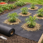 Agrotextil Unkrautvlies 50 g/m² – 1×20 m Schwarz, Bodenabdeckung für Garten & Beet