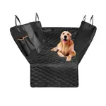 Iso Trade wasserdichter Autositz-Schutz für Hunde – rutschfest, schwarz