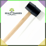 Gummihammer mit Holzgriff – Rückschlagarm für Garten-, Fliesen- und Montagearbeiten