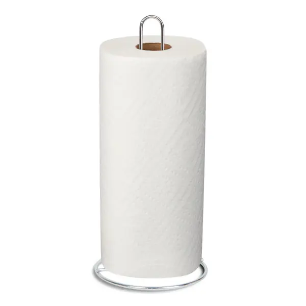 Edelstahl Küchenrollenhalter 28 x 13 cm – Freistehender Papierrollenhalter