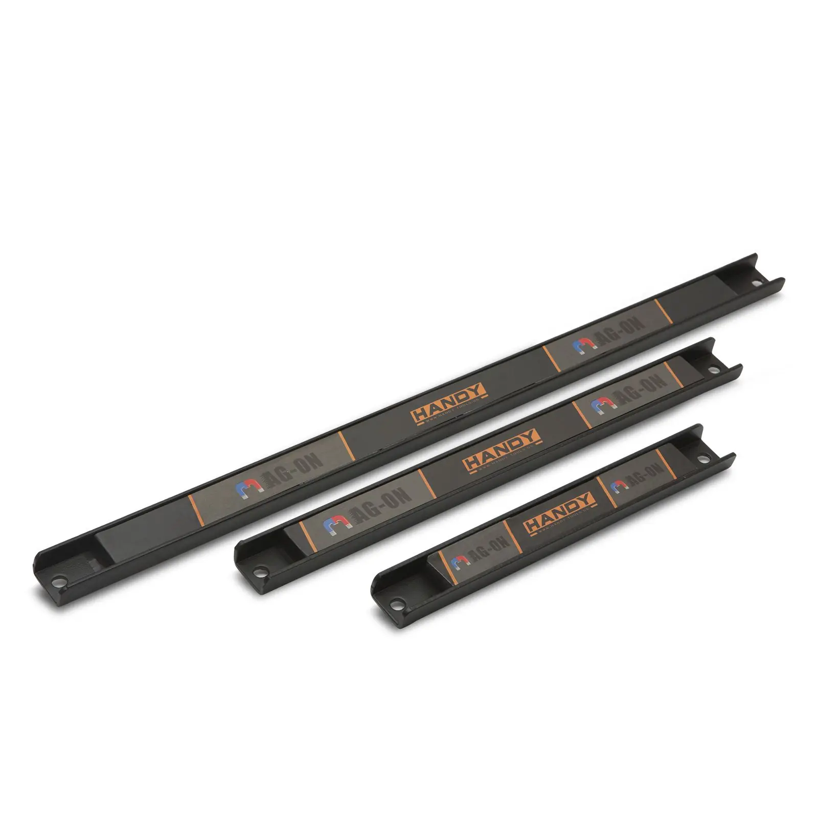 Magnetisches Werkzeughalter-Set – 3-teilig – Magnetleisten in 3 Größen Magnetisches Werkzeughalter-Set – 3-teilig – Magnetleisten in 3 Größen