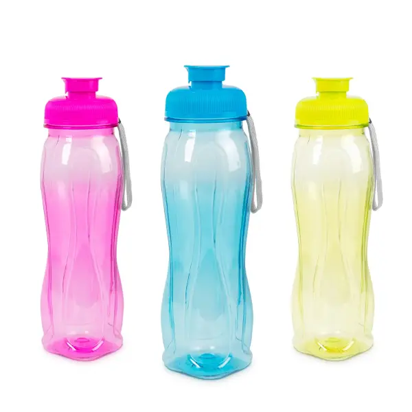 Transparente Sport-Trinkflasche – 750 ml