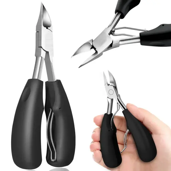 Nagelzange für eingewachsene Nägel und Nagelhaut – Edelstahl – 12,5 cm